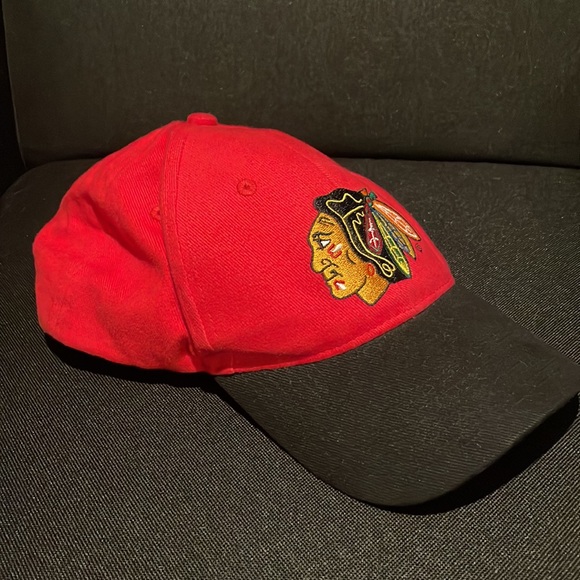Chicago Blackhawks Hat Bud Light NHL Kick 10 Pro Gear Embroidered Velcro - Picture 8 of 8